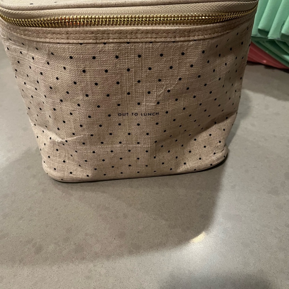 Kate Spade Polka Dot Lunch Bag